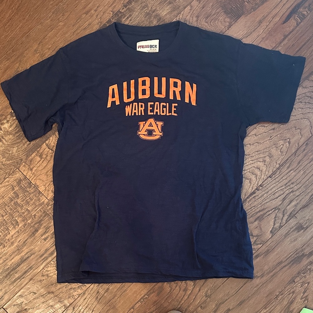 NWT Pressbox Navy Blue Auburn T-Shirt